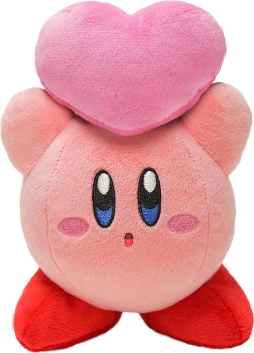 Nintendo KIRBY - Kirby avec coeur - Peluche 16cm (16 cm)