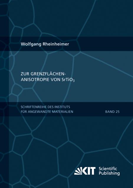 Actual product image Zur Grenzflächenanisotropie von SrTiO3 (German, Wolfgang Rheinheimer, 2013)