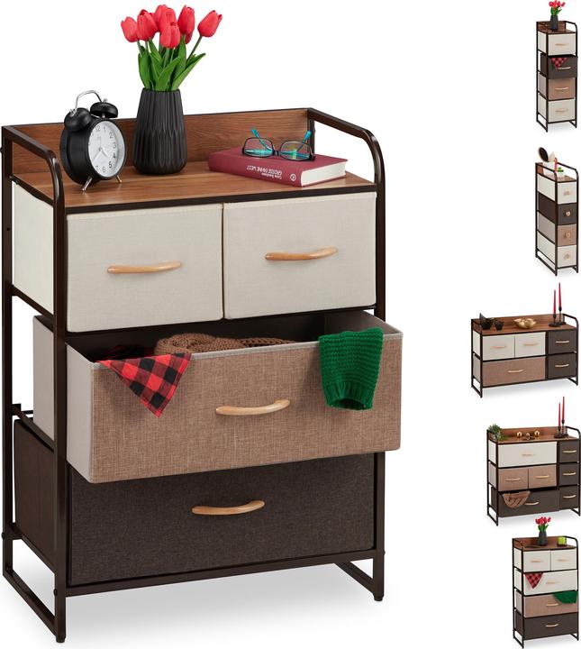 Productafbeelding Relaxdays Ladekast (58 x 31,5 x 79 cm)