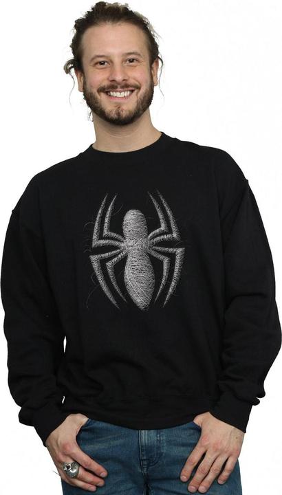 Produktbild SpiderMan Web Logo Sweatshirt (4XL)