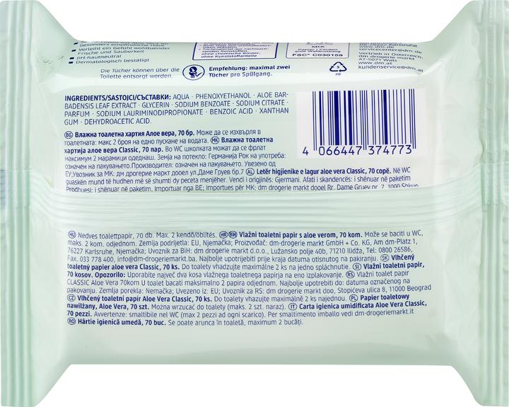Produktbild dm Sanft&Sicher Classic Aloe Vera (1 x)