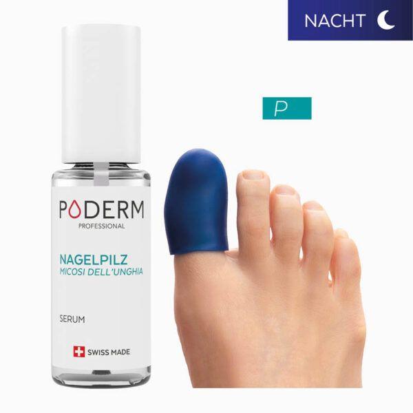 Image du produit Poderm Traitement de nuit intensif Mycose des ongles (10 ml)
