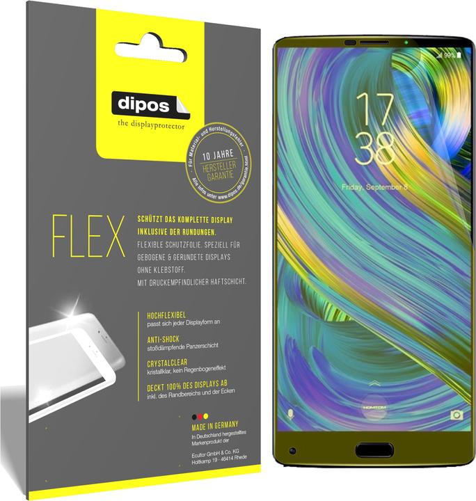 Produktbild Dipos Displayschutzfolie Full-Cover 3D (3 Stück, Homtom S9 Plus)