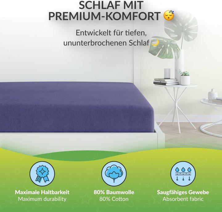 Produktbild Etérea Frottee Spannbettlaken (180 x 200 - 200 x 200 cm)