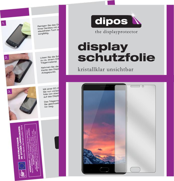 Actual product image Dipos Screen Protector Crystalclear (2 Piece, Vernee Thor Plus)