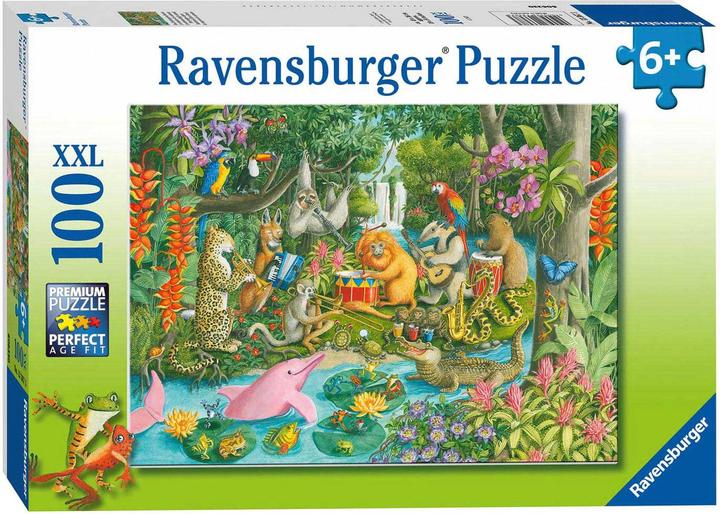 Image du produit Ravensburger Puzzle L'orchestre de la jungle, 100 pièces XXL (100 pièces)