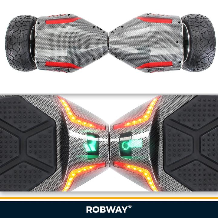 Produktbild Robway Hoverboard X2 E-Balance Board Scooter Elektro Roller Smart Self Balance (Woodland Camo Offroa