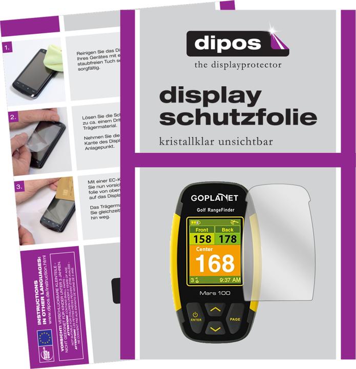Dipos Displayschutzfolie Crystalclear