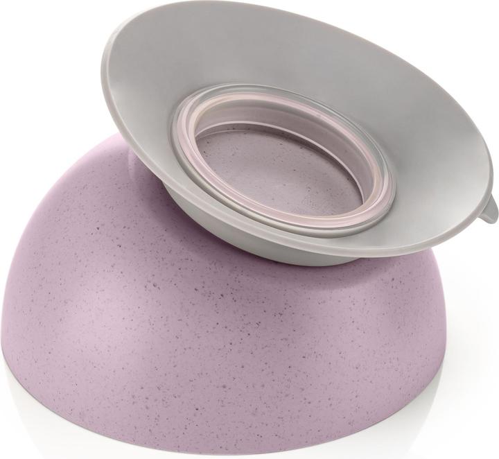 Actual product image Reer Growing Bowl with suction cup pink