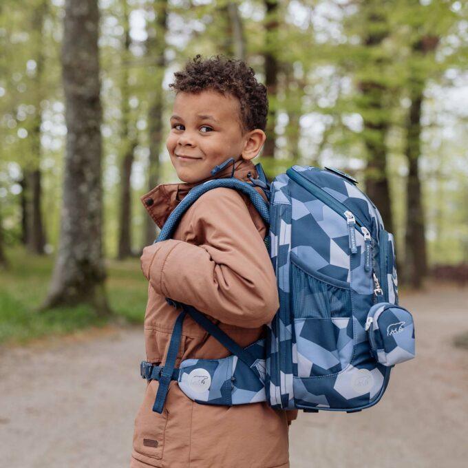 Immagine prodotto Beckmann Zaino scolastico Active Air FLX con tasca frontale double-face (25 l)