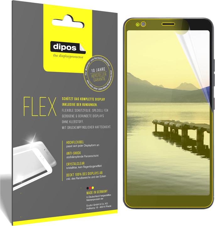 Produktbild Dipos Displayschutzfolie Full-Cover 3D (2 Stück, Gigaset GS370 Plus)