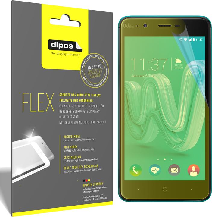 Immagine prodotto Dipos Pellicola Protettiva Full-Cover 3D (3 Pezzo/i, Wiko Kenny)
