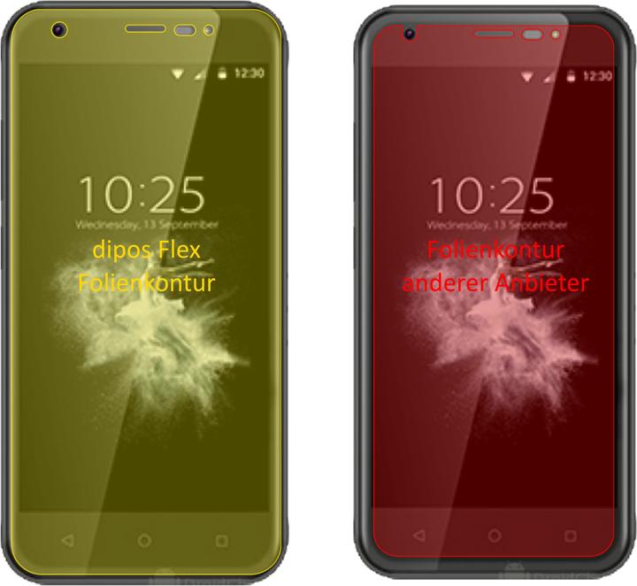 Actual product image Dipos Screen Protector Full-Cover 3D (3 Piece, Wieppo S5)