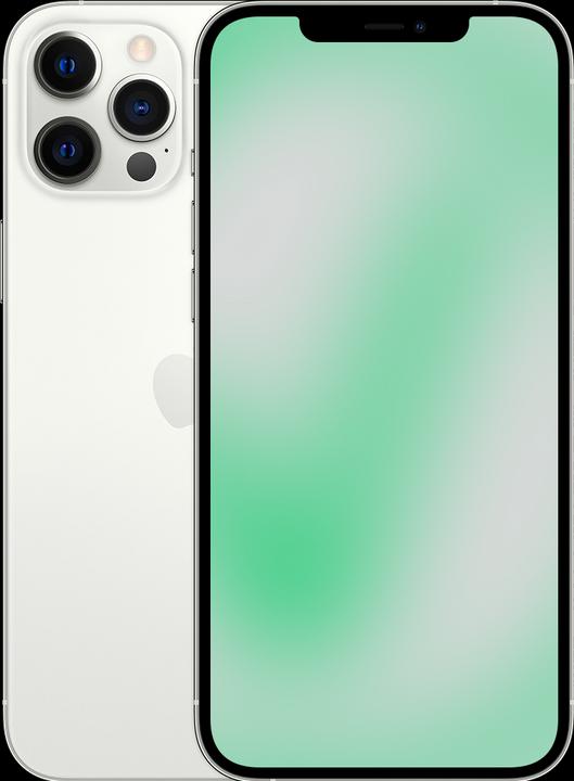 Produktbild Revendo iPhone 12 Pro Max (512 GB, Silver, 6.70", 12 Mpx, SIM + eSIM, B / Sehr gut)