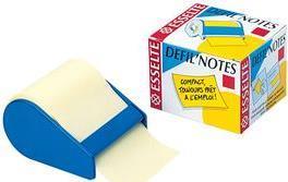 Actual product image Dymo Esselte sticky notes on roll, 10 m x 60 mm, equipped with dispenser and tear-off blade
