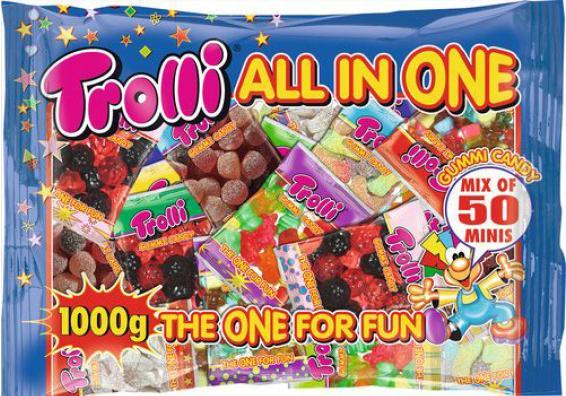 Immagine prodotto Trolli All in One (42 pz., 1000 g)
