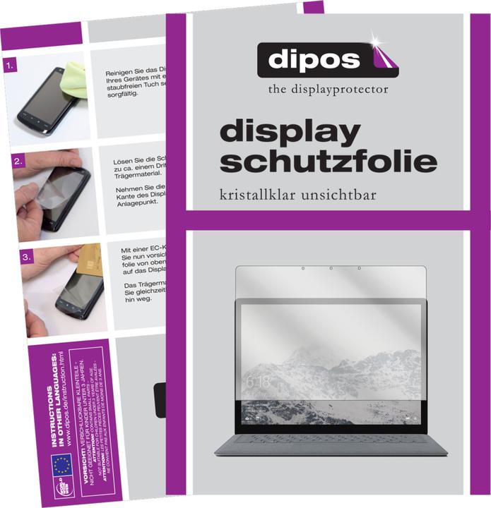 Actual product image Dipos Screen Protector Crystalclear (2 Piece, Microsoft Surface Laptop)
