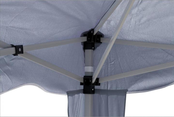 Produktbild Dema Alu/Metall Faltpavillon 3x3 Meter Grau (300 cm, 300 cm)