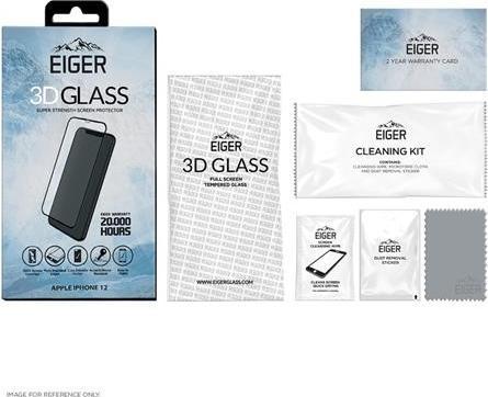 Produktbild Eiger Mountain Glass Clear Edge (1 Stück, Apple iPhone 12 mini)