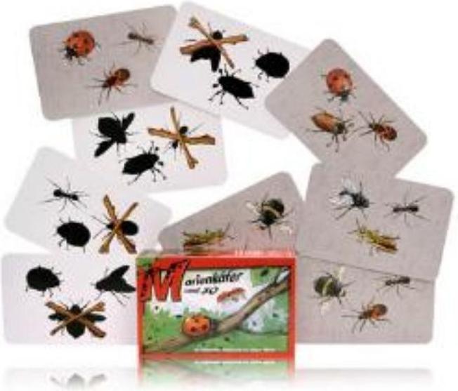 Produktbild ADL11034 - Marienkäfer und so - Kartenspiel (GB, DE, FR, IT, ES), für 2 bis 6 Spieler, ab 7 Jahren (Deutsch)