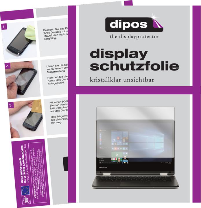 Actual product image Dipos Screen Protector Crystalclear (2 Piece, Akoya E2228T)