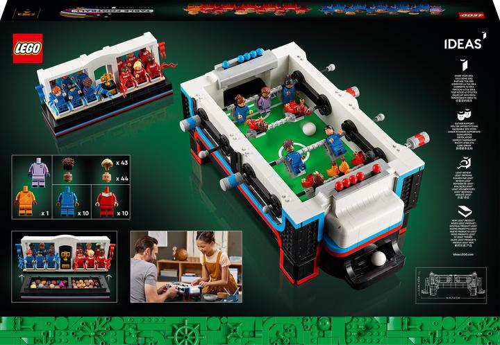 Image du produit LEGO Table de baby-foot (21337, LEGO Ideas, LEGO difficiles à trouver)