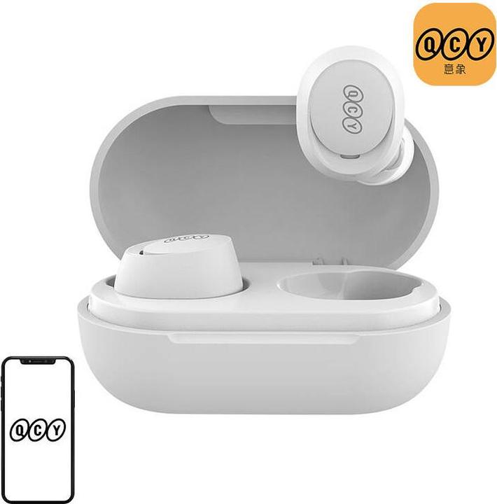 Actual product image QCY ArcBuds Lite, White (ANC, 32 h, Wireless)