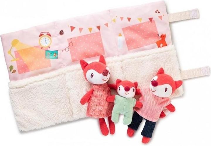 Actual product image Lilliputiens ALICE Set of Minifigures Alice's Fox Family (20 cm)