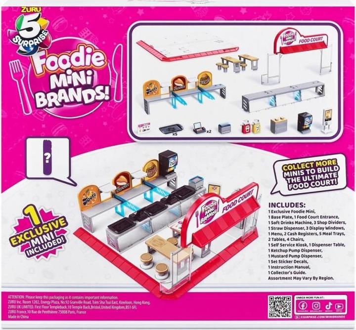 Actual product image 5 Surprise 5 Surprises - Mini Food Court Playset (77263)
