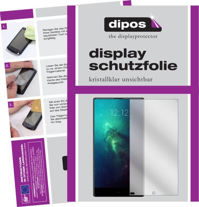 Actual product image Dipos Screen Protector Crystalclear (2 Piece, VKworld Mix Plus)