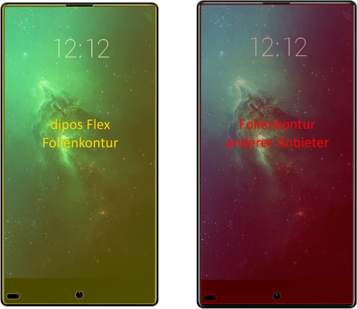 Produktbild Dipos Displayschutzfolie Full-Cover 3D (3 Stück, VKworld Mix Plus)