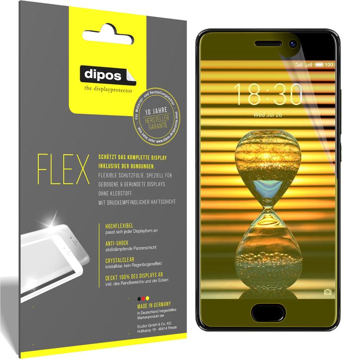 Immagine prodotto Dipos Pellicola Protettiva Full-Cover 3D (3 Pezzo/i, Meizu Pro 7)