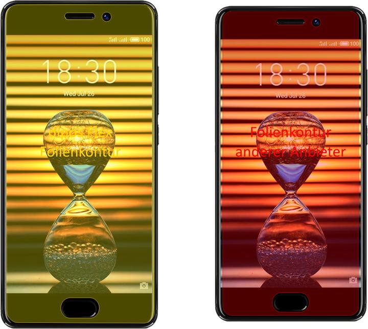 Immagine prodotto Dipos Pellicola Protettiva Full-Cover 3D (3 Pezzo/i, Meizu Pro 7)