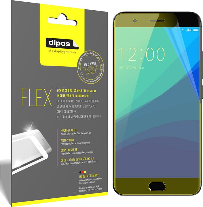 Produktbild Dipos Displayschutzfolie Full-Cover 3D (3 Stück, Umidigi C2)