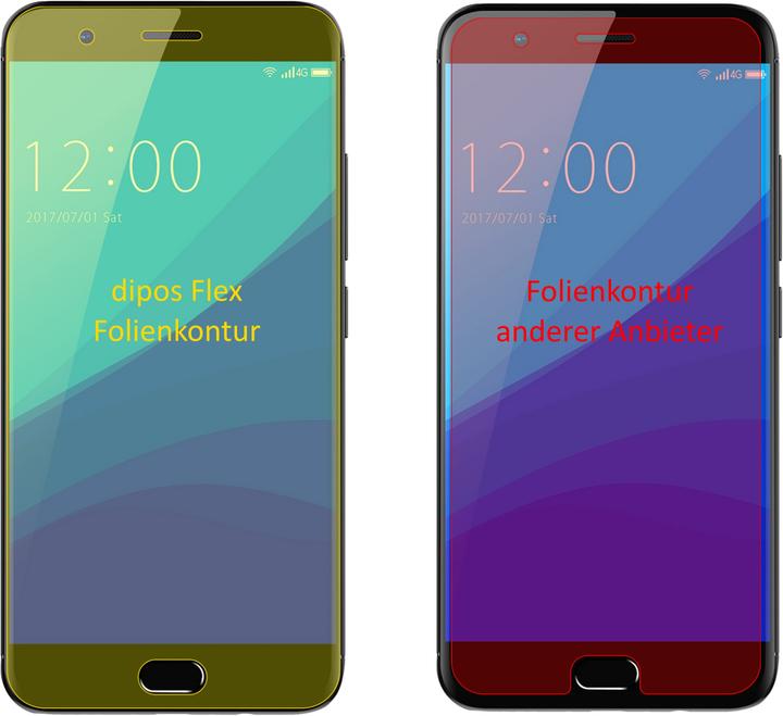 Produktbild Dipos Displayschutzfolie Full-Cover 3D (3 Stück, Umidigi C2)