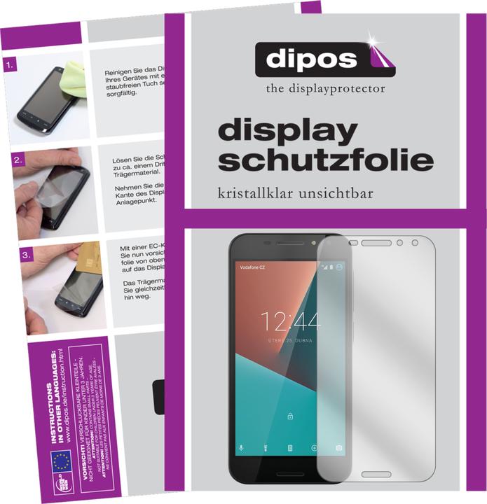 Actual product image Dipos Screen Protector Crystalclear (2 Piece, Vodafone Smart N8)
