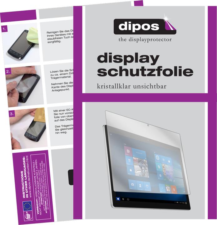 Produktbild Dipos Displayschutzfolie Crystalclear (2 Stück, Plus 12)