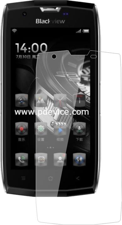Immagine prodotto Dipos Pellicola Protettiva Anti-Shock (2 Pezzo/i, Blackview BV7000 Pro)