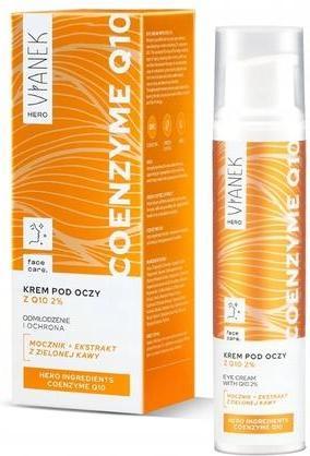 Produktbild Vianek Hero Coenzyme Q10 Eye Cream With Q10 2%, 15 Ml (Augenpflege Gel, 15 ml, Tag)