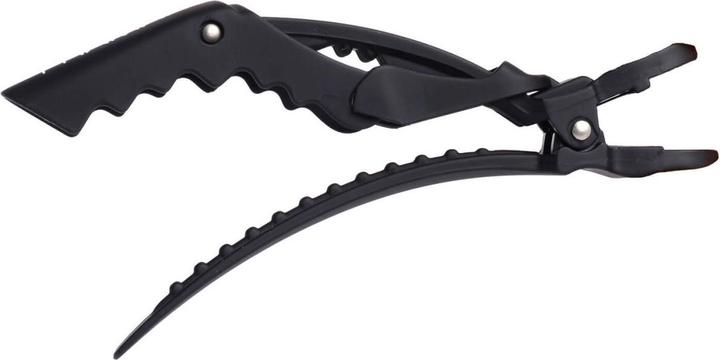 Framar Rubberized Jaw Gator Clips 4 pcs - Schwarz (4 Stk.)