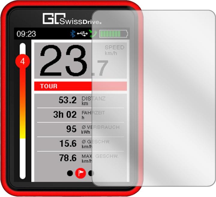 Actual product image Dipos Screen Protector Crystalclear (Screen protector, Drive Evo)