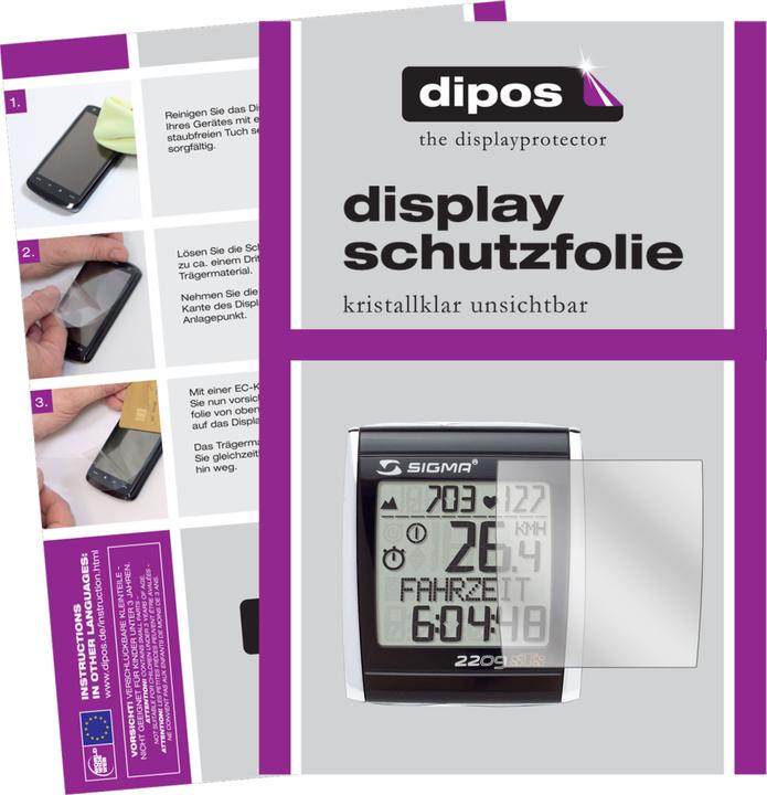 Dipos Displayschutzfolie Crystalclear (Displayschutz, BC 2209 STS)