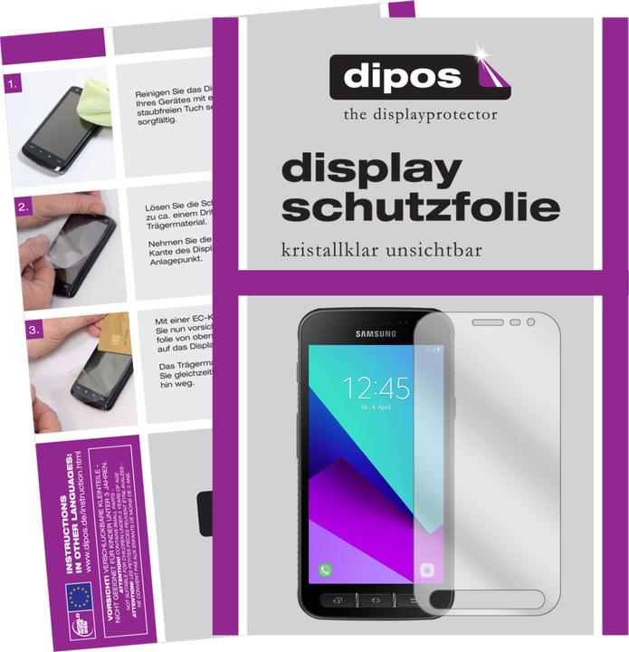 Produktbild Dipos Displayschutzfolie Crystalclear (6 Stück, Samsung Galaxy Xcover 4)