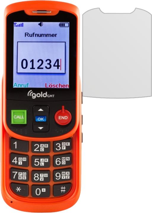 Produktbild Dipos Displayschutzfolie Antireflex (2 Stück, Gold GMT Alto 2)
