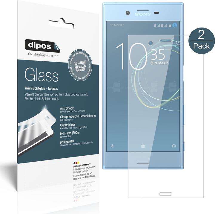 Image du produit Dipos Film de Protection d’écran Anti-Shock (2 pièce(s), Sony Xperia XZs)