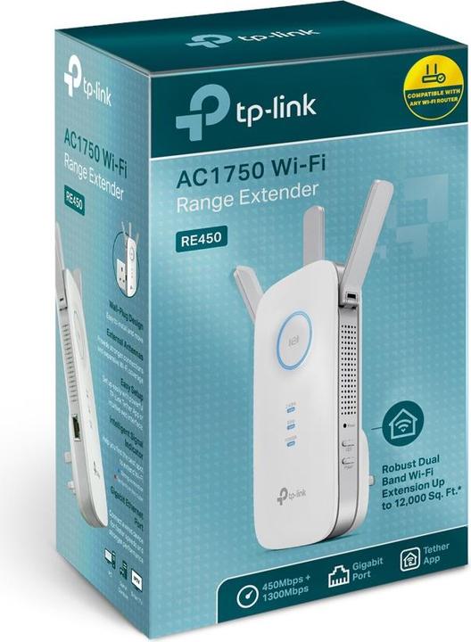 Immagine prodotto TP-Link Re450 (1300 Mbit/s, 450 Mbit/s)
