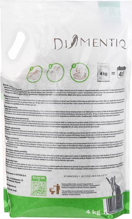 Produktbild Diamentiq Tofu (Klumpend, Nicht staubend, Nicht klumpend, 4 kg)