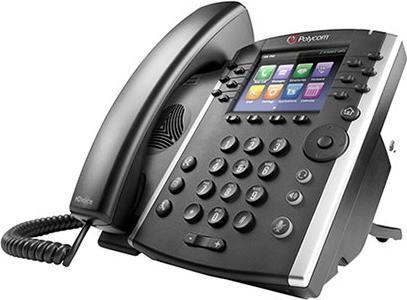 Image du produit Poly VVX 400 12-line Desktop Phone 10/100 Ethernet w/o PSU MSFT Skype for Business Edition