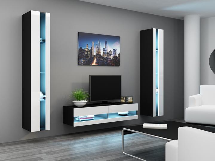 Produktbild Cama RTVVIGO140N c/b TV-Ständer & Entertainment-Center 2 Regale (140 x 40 x 30 cm)