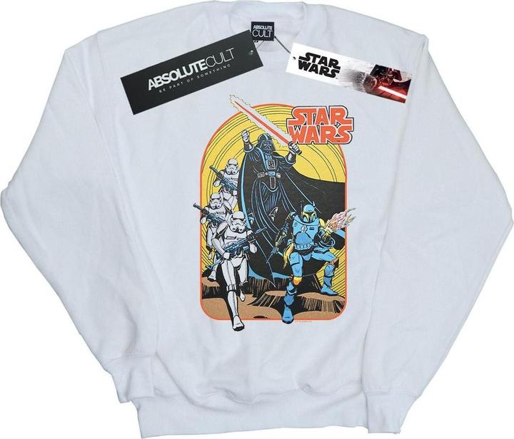 Star Wars Vintage Comic Scene Sweatshirt (M)